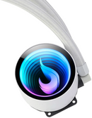 Water Cooler Rise Mode Aura Frost Pro, ARGB, 360mm, AMD/Intel, Branco - RM-WCF-07-ARGB