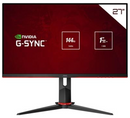 Monitor Gamer AOC Hero 27 Full HD, Wide, 144 Hz, 1ms, IPS, HDMI e VGA, G-Sync, Ajuste de Ângulo - 27G2/BK