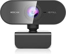 Webcam Full HD 1080p com Microfone Visão 360º - Imagem Nítida e Instalação Automática para Home Office e Videoconferências