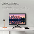 mnBox Monitor 21.5 Polegadas HD - Monitor para PC com 178° de Visão, 5ms, 60Hz, HDMI/VGA, Proteção Contra Luz Azul e Contraste