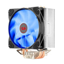 Cooler Para Processador Redragon TYR, LED Azul, Intel e AMD, 120mm, PWM, FAN, 4 Heat Pipes, TDP 130W