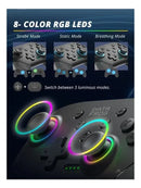 Controle sem fio DATA FROG para switch OLED/Lite Console Pro Gamepad com bateria de 1000mAh