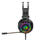 Headset Gamer Marvo Scorpion, Som Surround 7.1, USB Rainbow, Preto