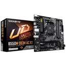 Placa Mãe Gigabyte B550M DS3H AC R2, AMD AM4, Micro ATX, DDR4, RGB, Wi-Fi 6, Bluetooth, Preto