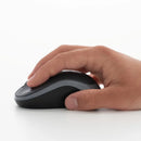 Mouse Logitech M185 Sem Fio Cinza 1000DPI