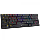 Teclado Mecânico Gamer Ninja Black Thorne, Switch Red Low Profile, ABNT2, 60%, Black