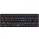 Teclado Mecânico Gamer Ninja Black Thorne, Switch Red Low Profile, ABNT2, 60%, Black