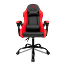 Cadeira Gamer TGT Heron, Espuma Moldada, Preta e Vermelha